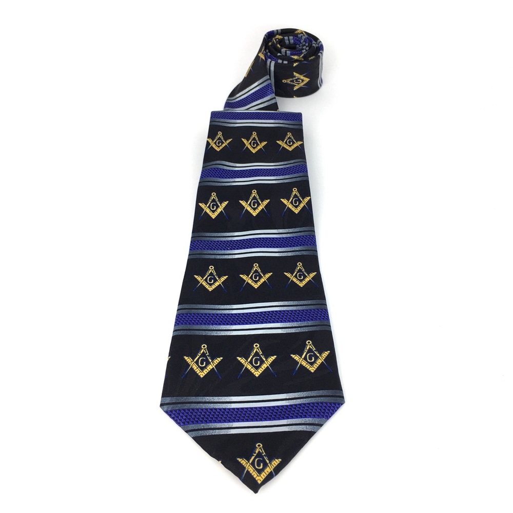 Steven Harris Handmade George Mason Masonic Tie